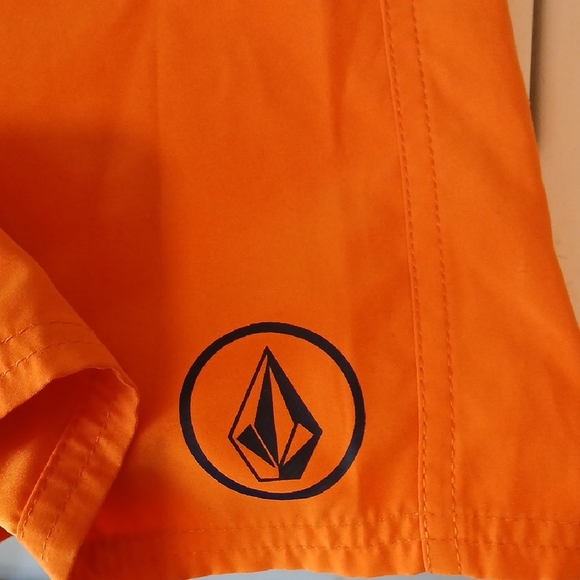 Volcom Orange and Blue Board Shorts - Picture 5 of 5